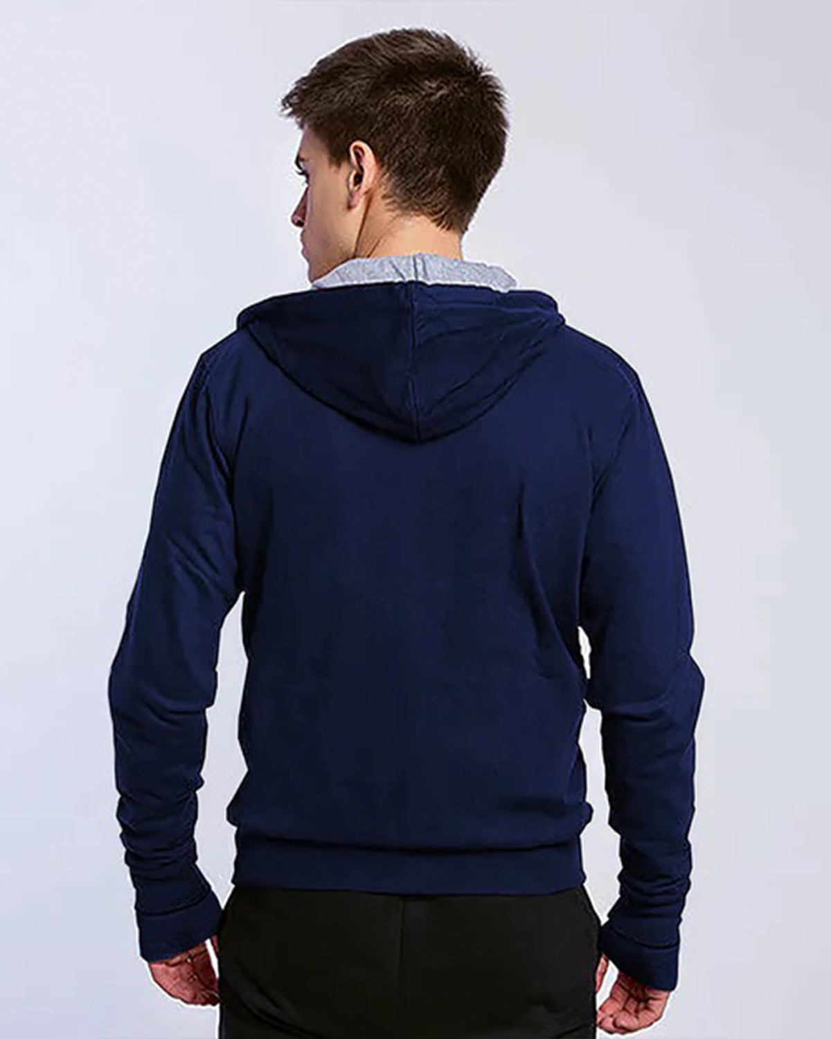 Travel Hoodie | Full Sleeve Navy Blue