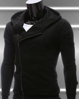 Full Sleeve Assassin Black Men Casual Jacket