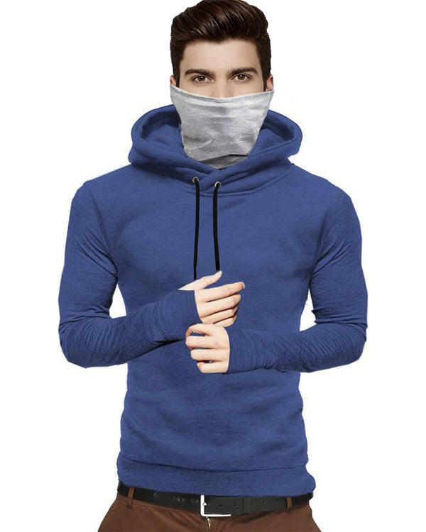 Full Sleeve Solid Men Sweatshirt