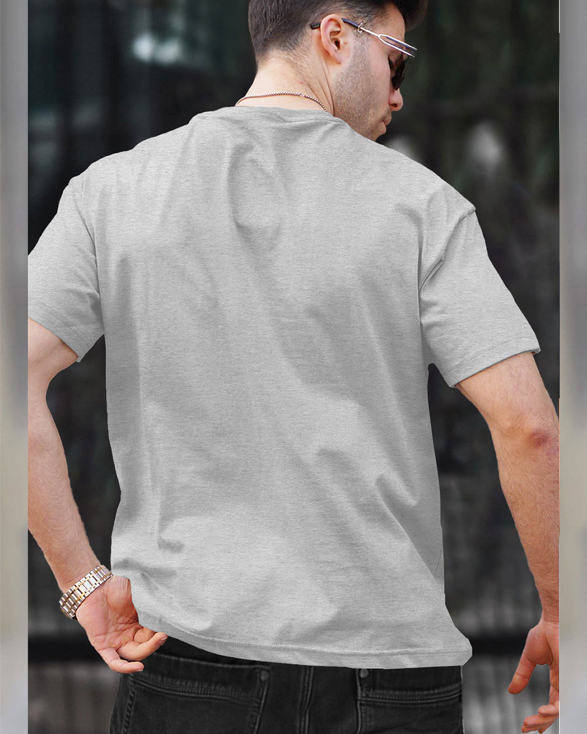 Mens Round Neck Half Sleeve Multicolor T-shirts (Pack Of 3)