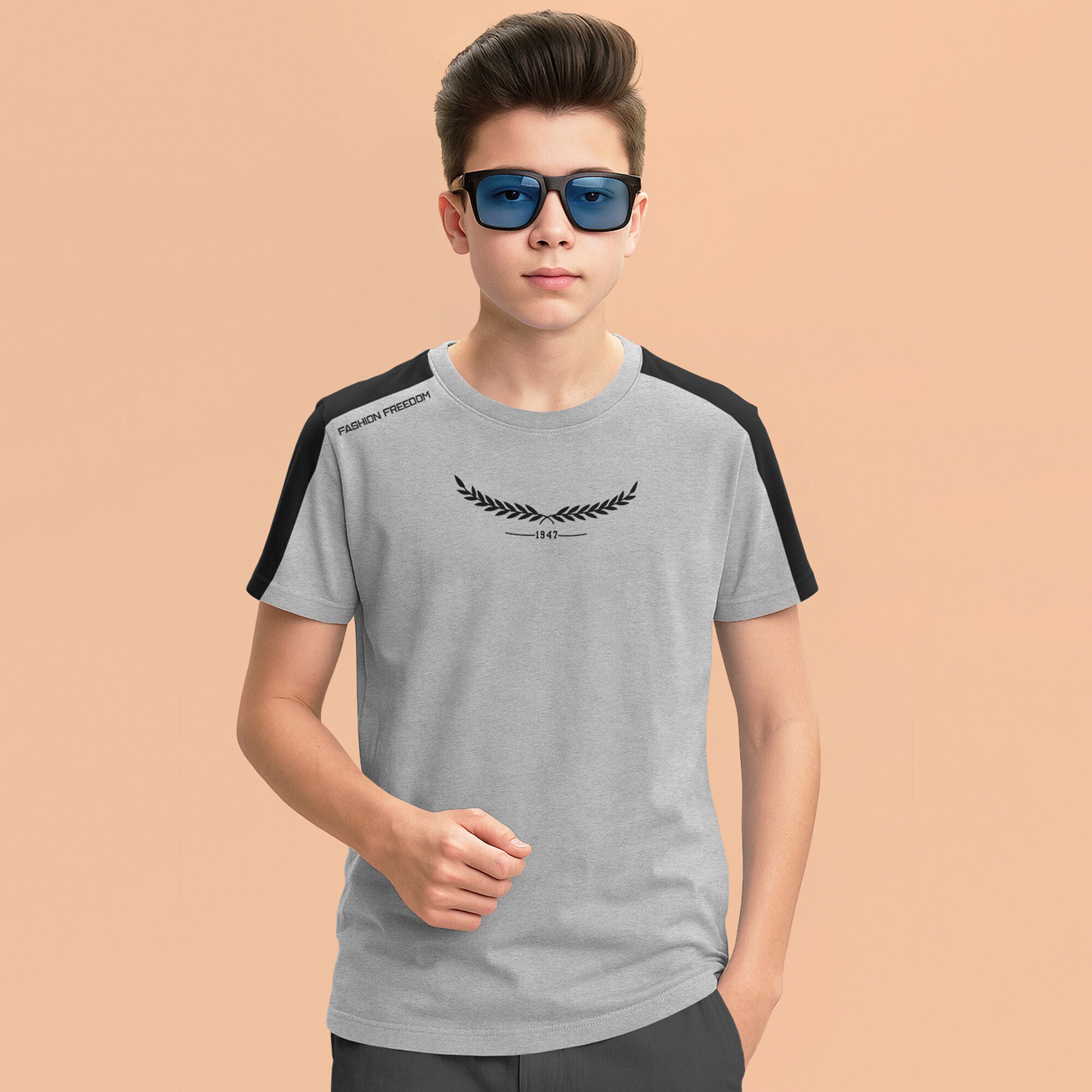 Boys Trendy Printed Half & Full Sleeve Tshirts - 17 Variants