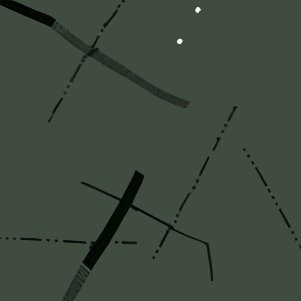 Mens Abstarct Printed OLIVEGREEN short