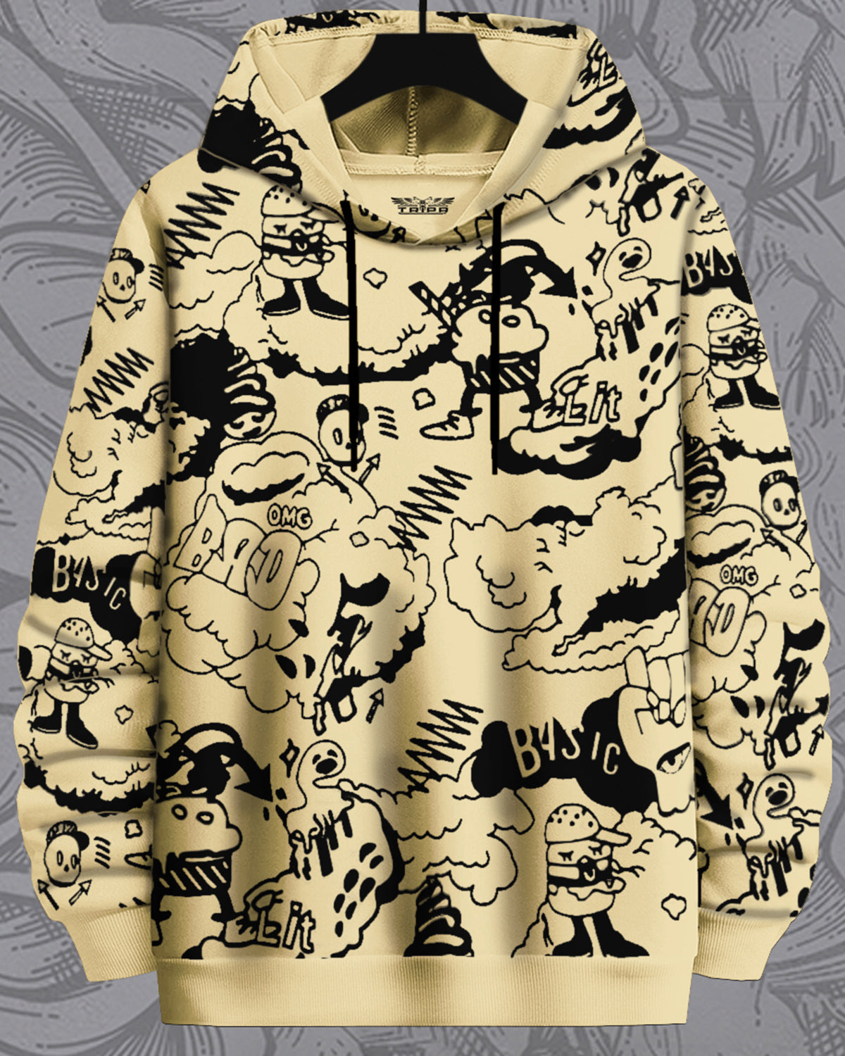 OMG Basic Beige Sweatshirt TRIPR