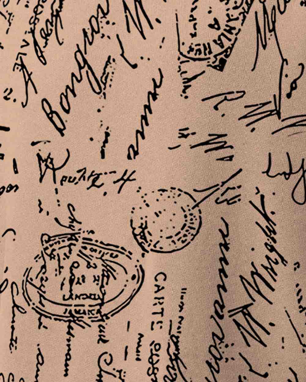 (Pack Of 2) Men Printed Black & Beige Oversized T-shirts