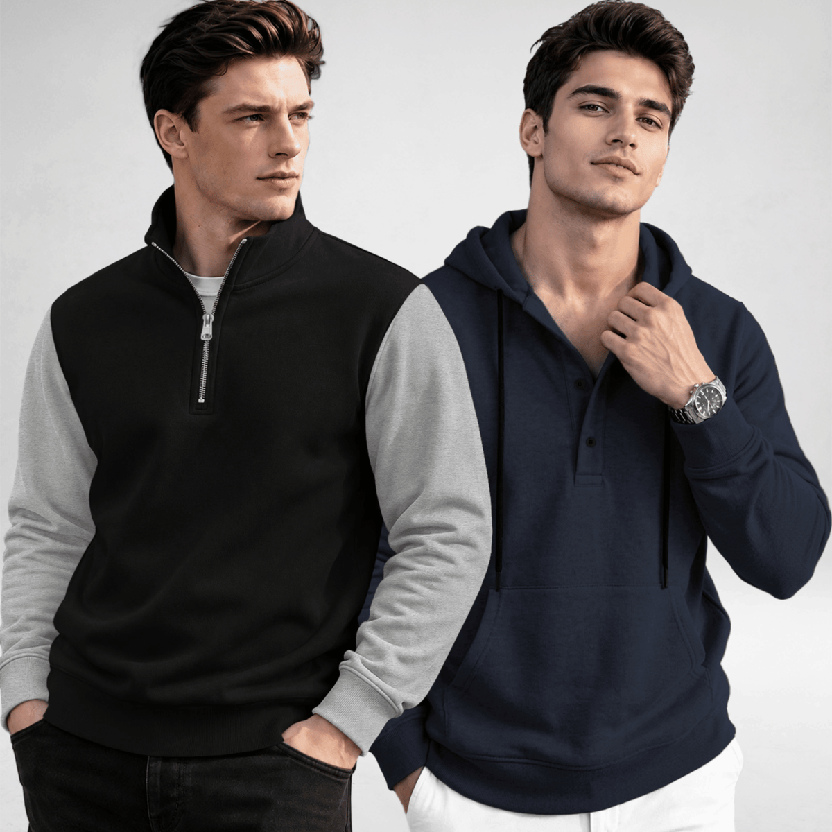 Mens Multi Variants Winter Sweathirts