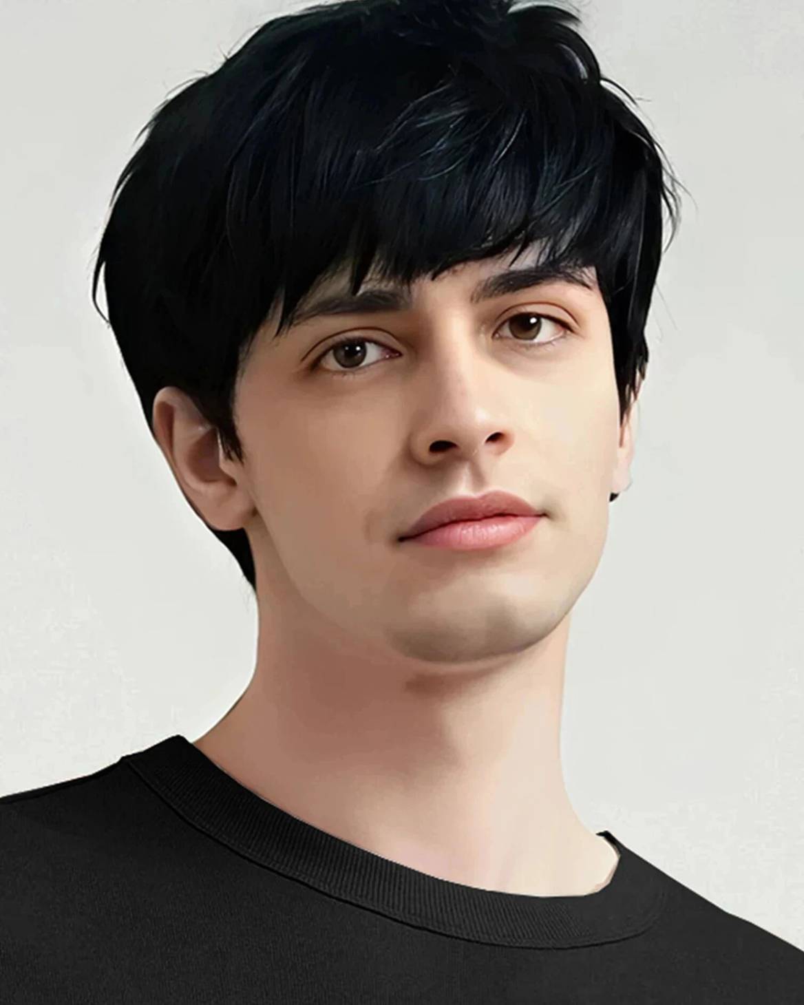 Black Men Rock Rebel Printed Oversized T-shirt