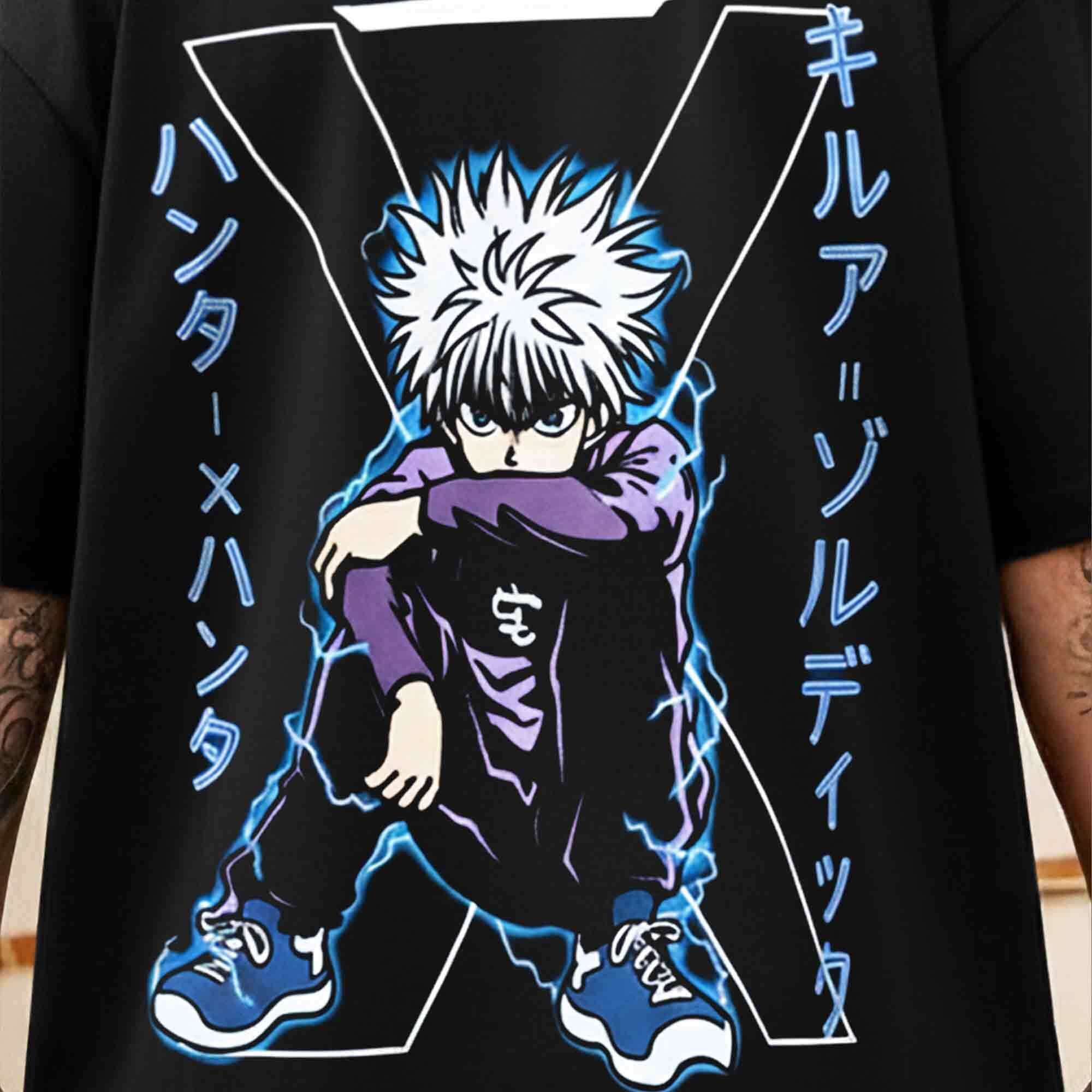 Back Printed Loose Fit Baggy Tshirt Black For Mens