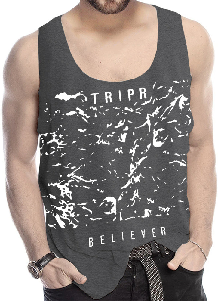 Men Sleeveless Printed Vest with 17 Variants