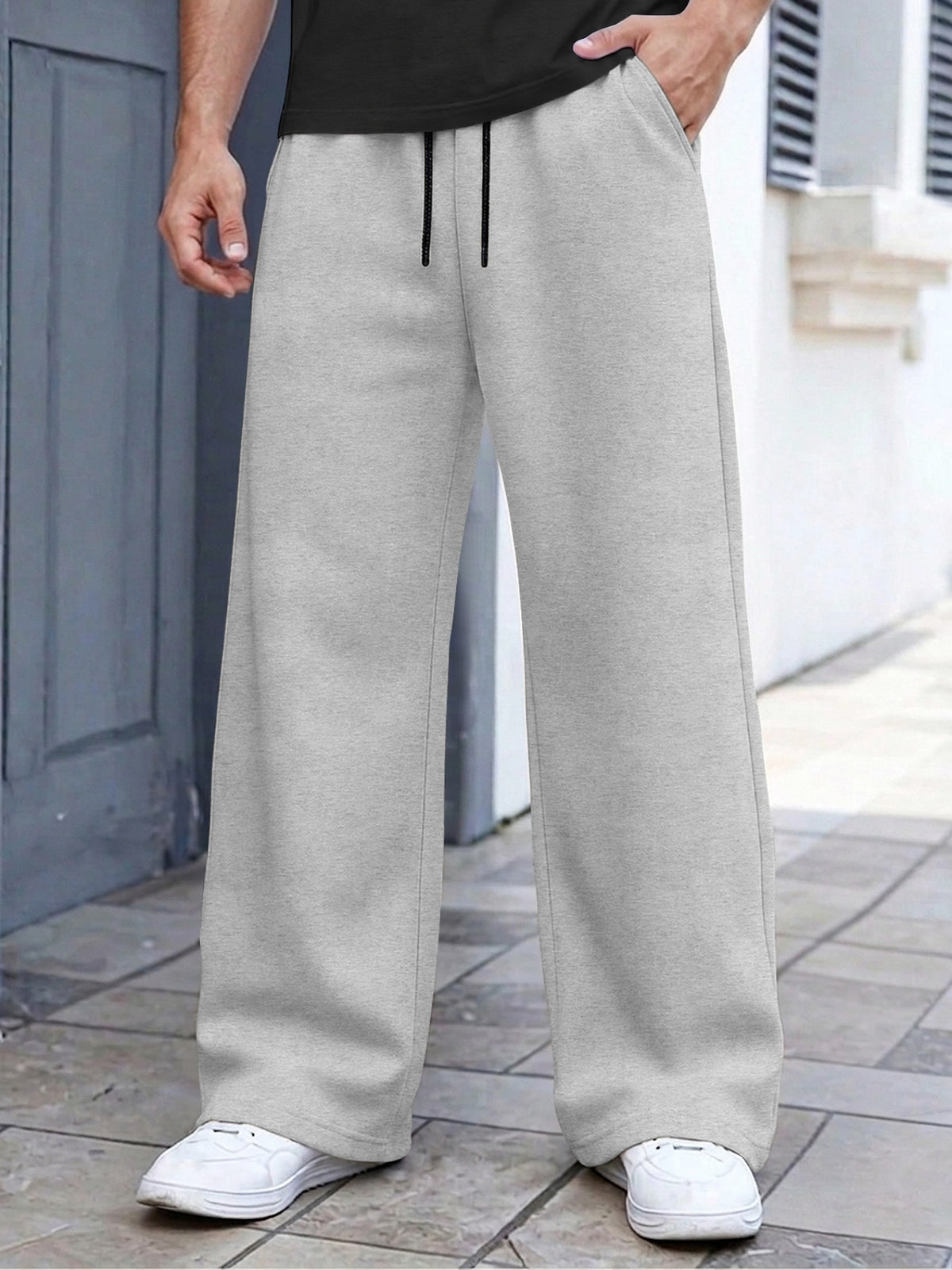 Men Plain Baggy Track Pants - 9 Color Variants