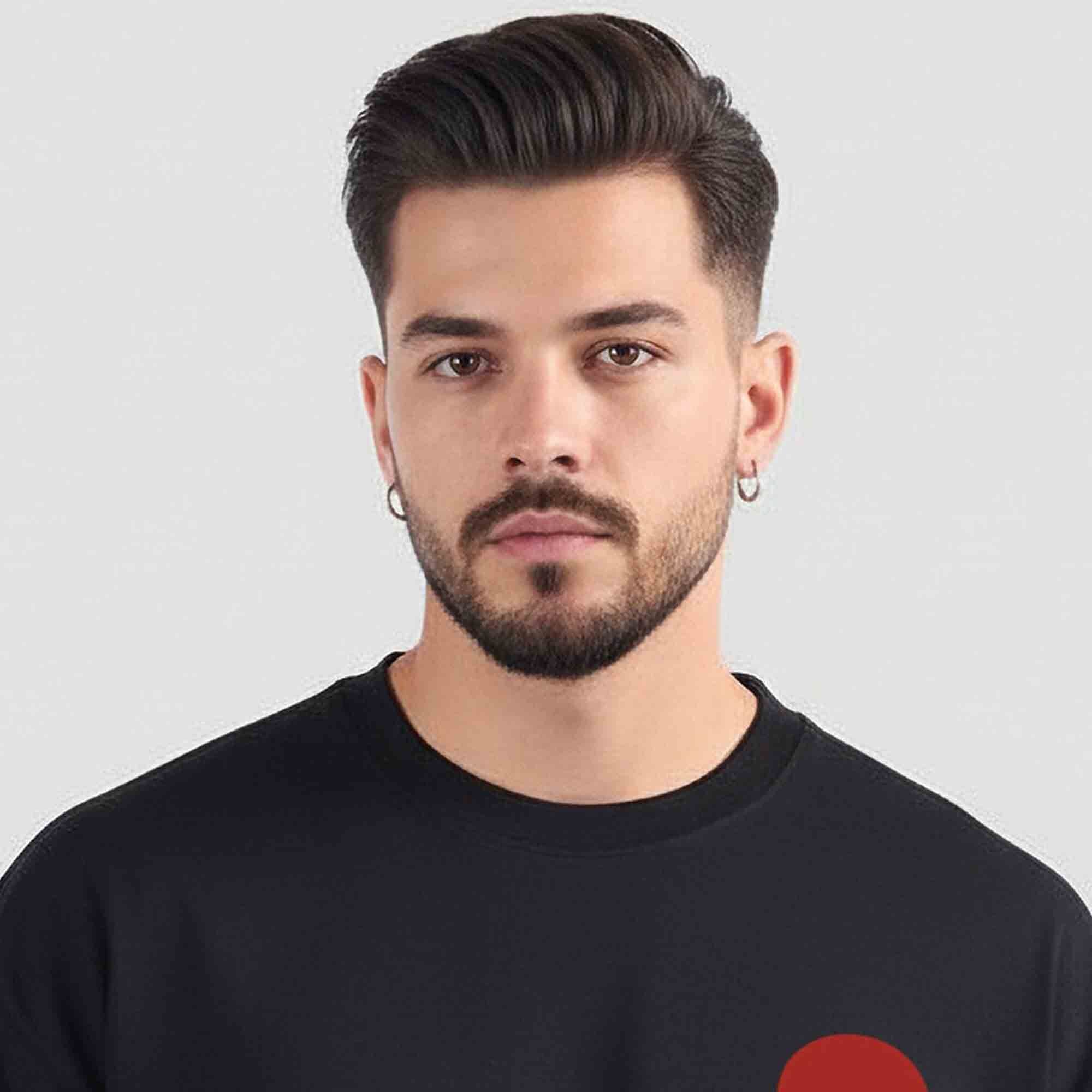 Back Printed Drop Shoulder T-Shirt