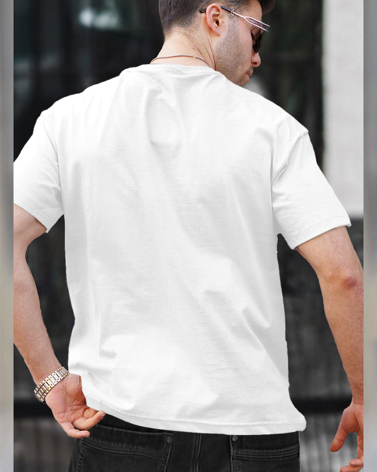 Mens Half Sleeve Plain Round Neck T-shirts (Pack Of 3) / Maroon-White-Navy