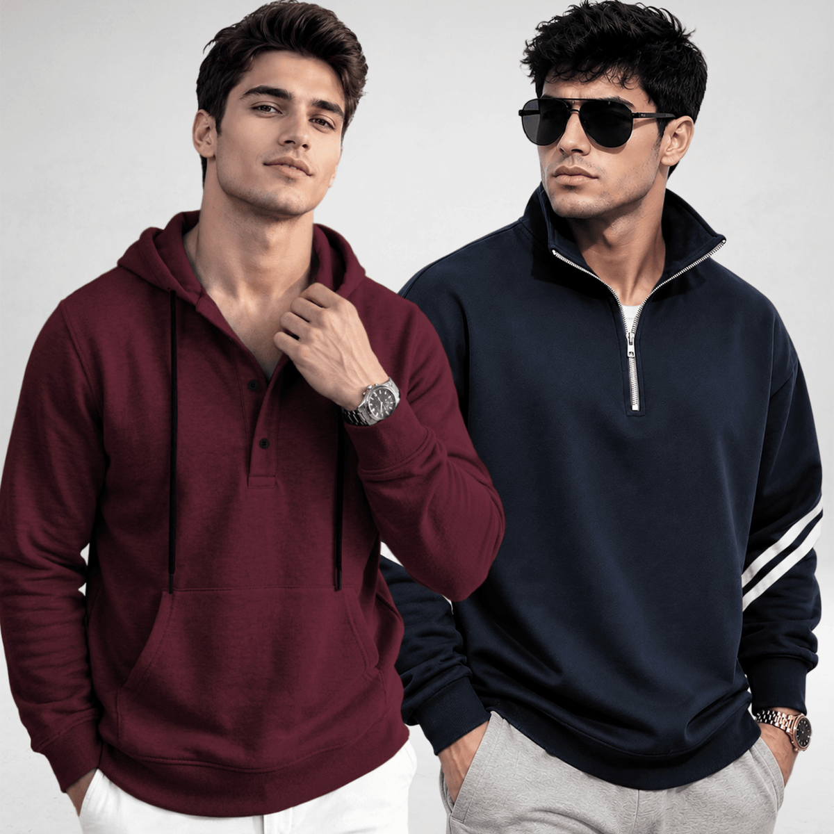 Mens Multi Variants Winter Sweathirts