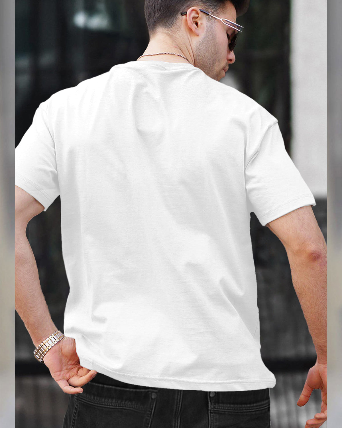 Mens Half Sleeve Plain Round Neck T-shirts (Pack Of 4) / Multicolor