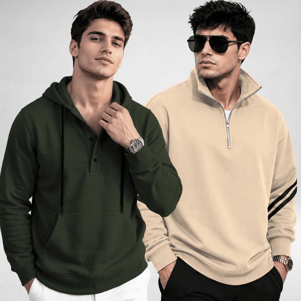 Mens Multi Variants Winter Sweathirts
