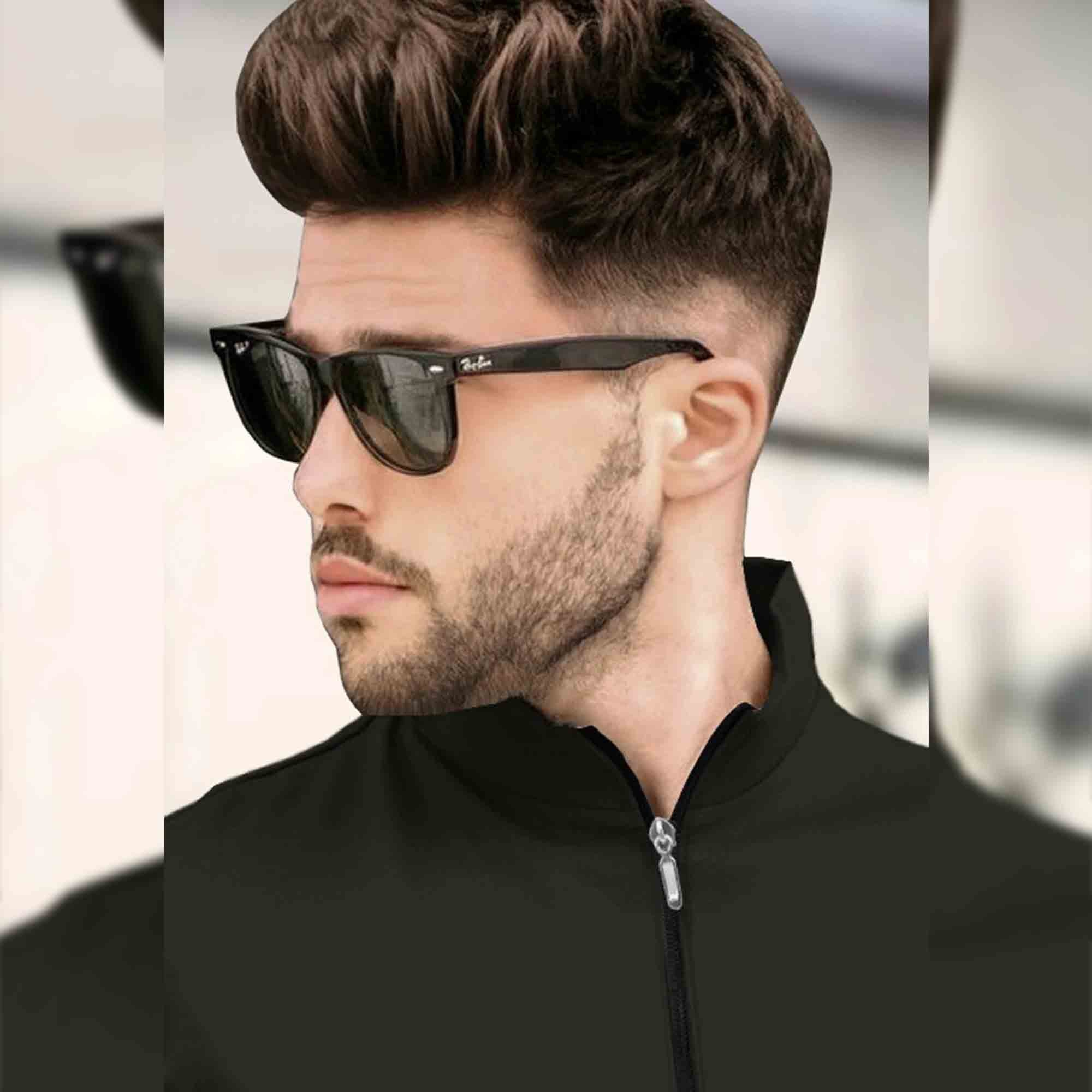 Men Olivegreen Short Sleeve Zip Neck plain T-Shirt