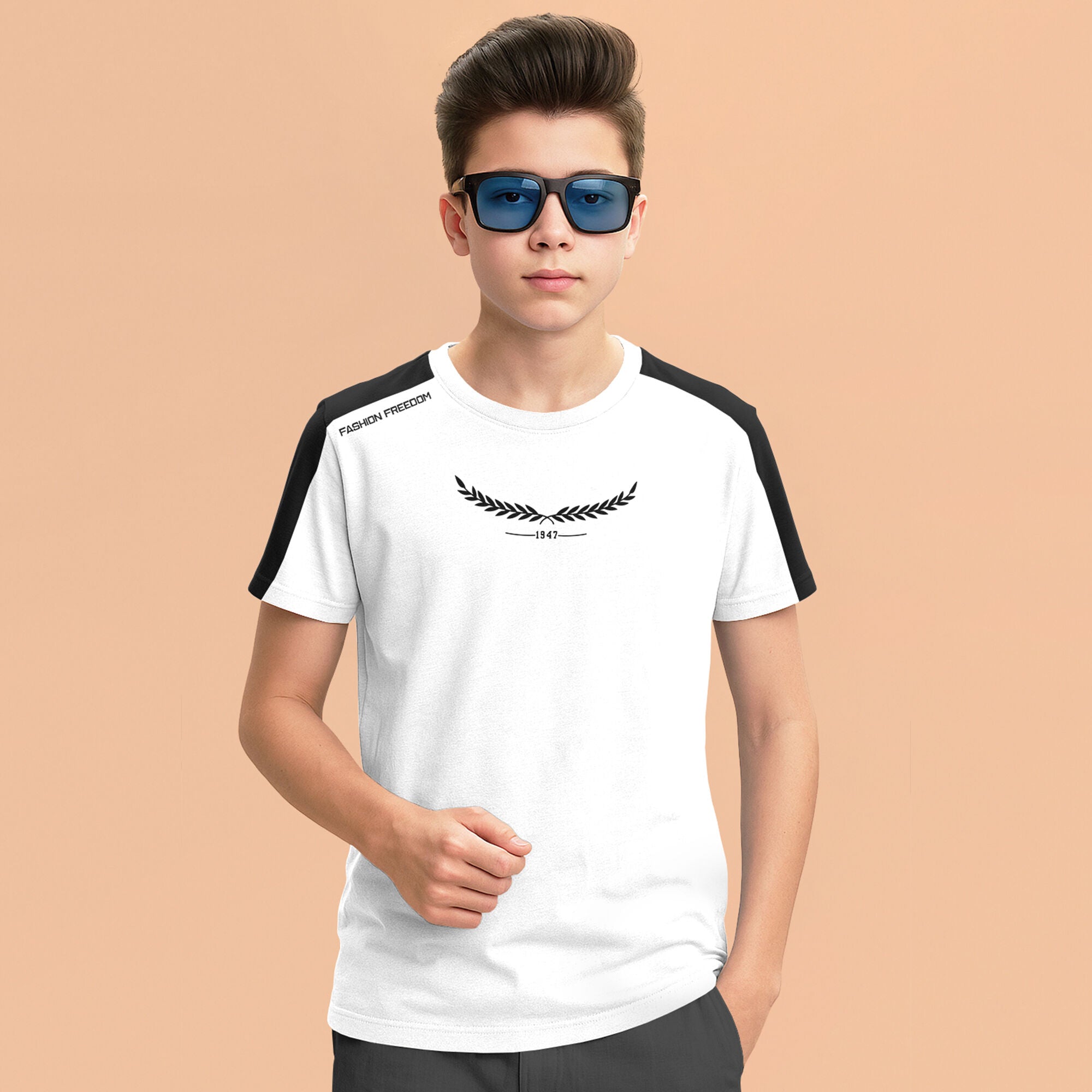 Boys Trendy Printed Half & Full Sleeve Tshirts - 17 Variants
