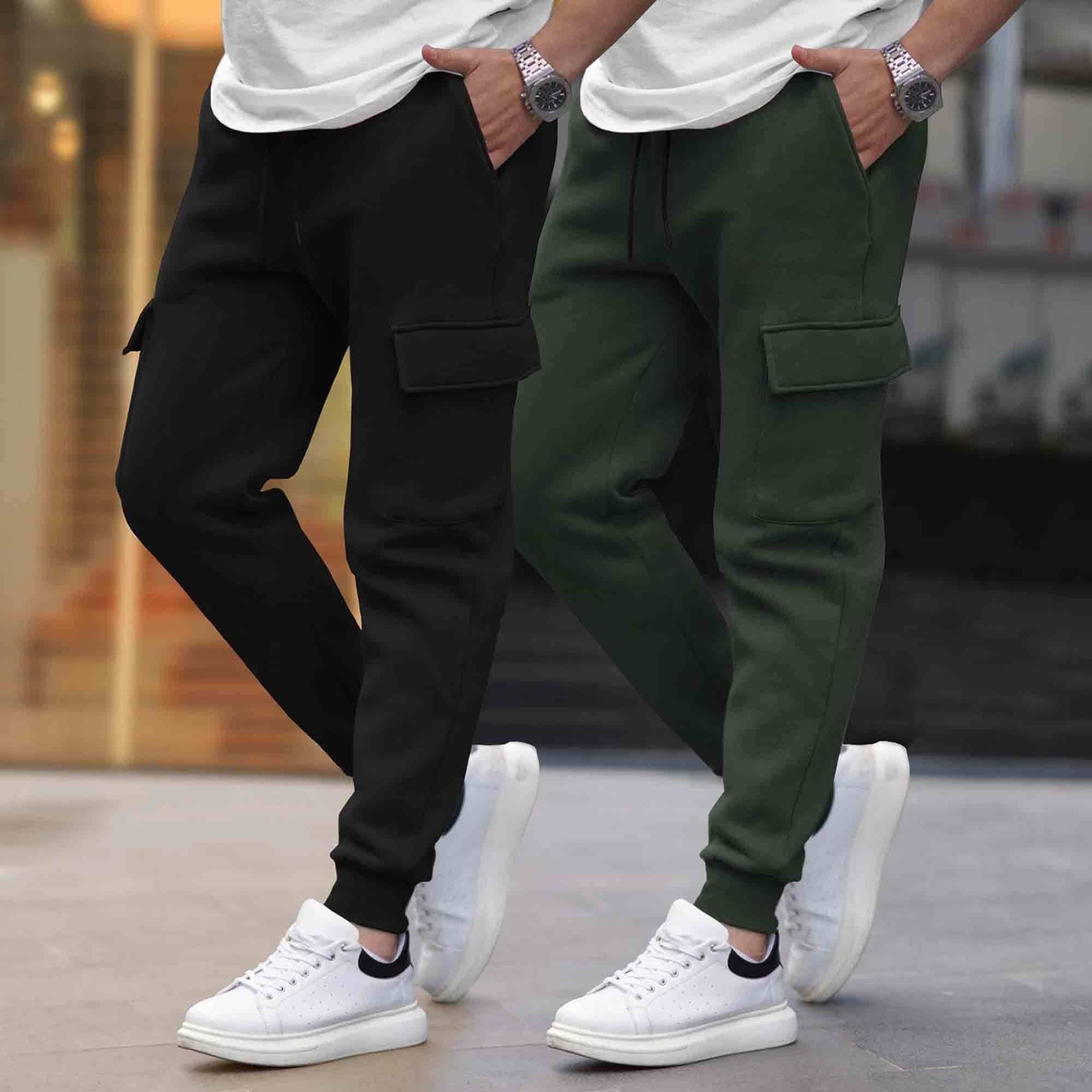 Combo Pack Multi Pockets Plain Cargo 7 Variants