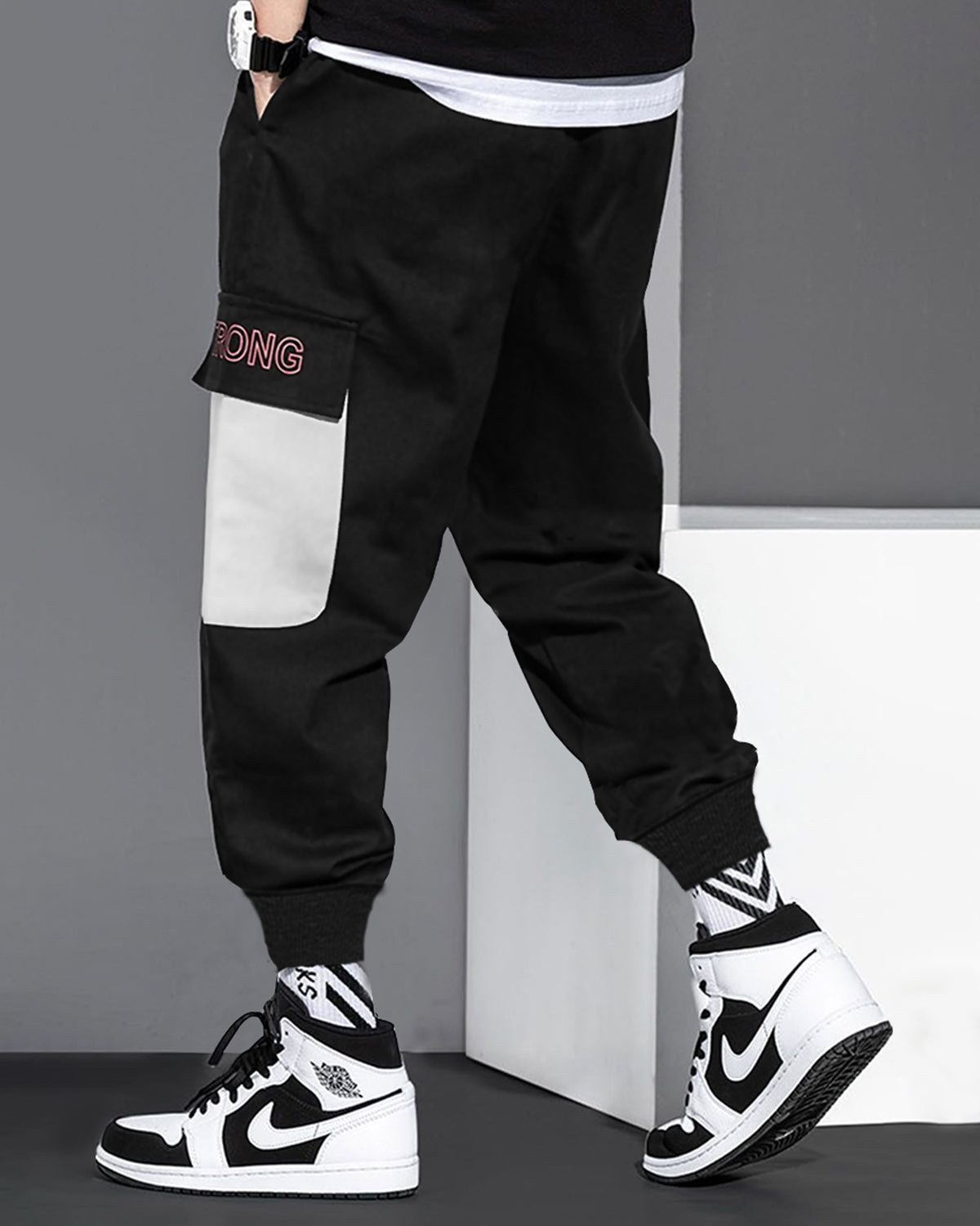 Printed Urban Style Cargo Pant For Men
