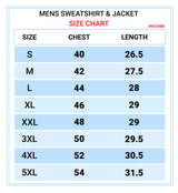 Full Sleeve Printed Men's Sweatshirt