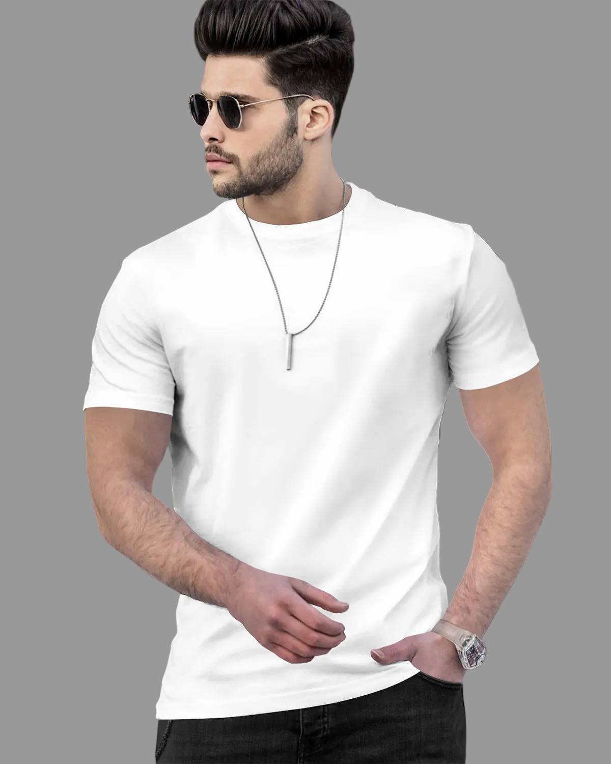 half sleeve tshirt for men