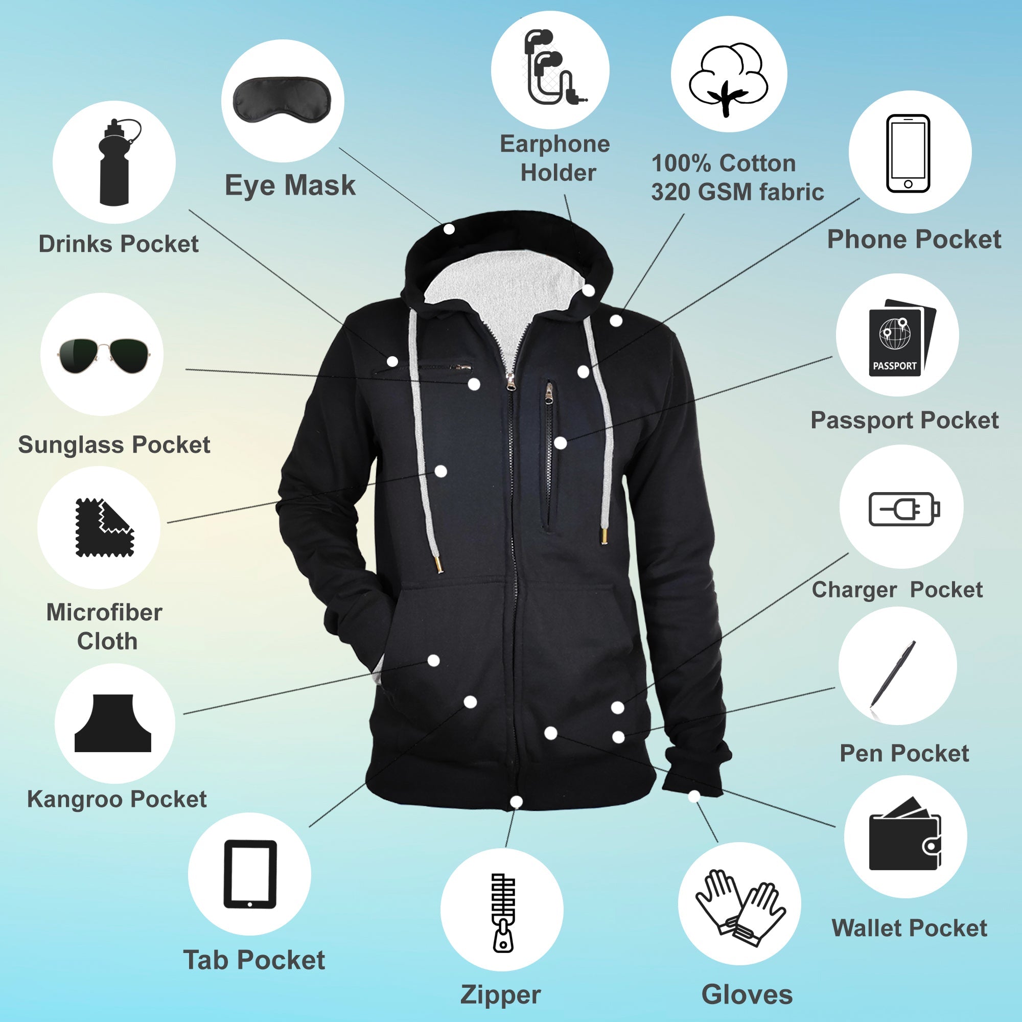 buy travel jacket, top pick travel jacket online, buy top pick travel jacket