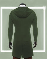 Full Sleeve Fleece Olive Green Bond Jacket