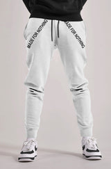 Men Grey Cuffed Loopknit Jogger Pant