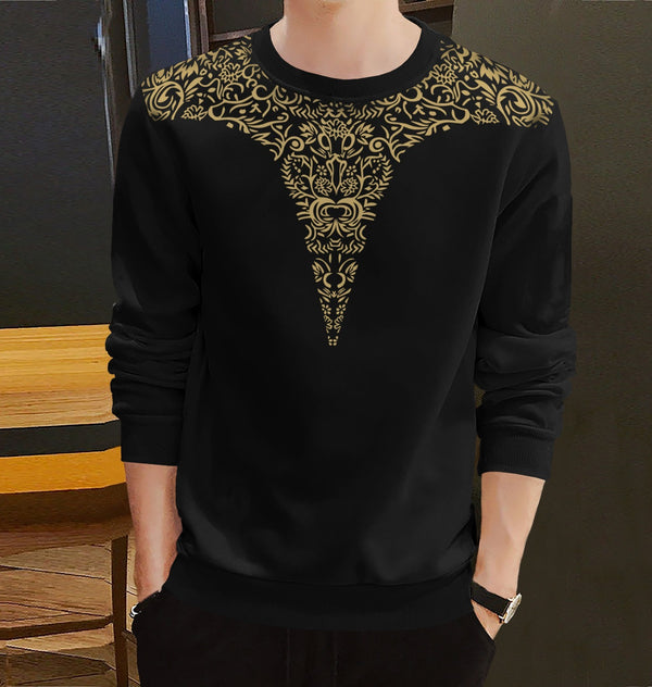 mens sweatshirt-BLACK