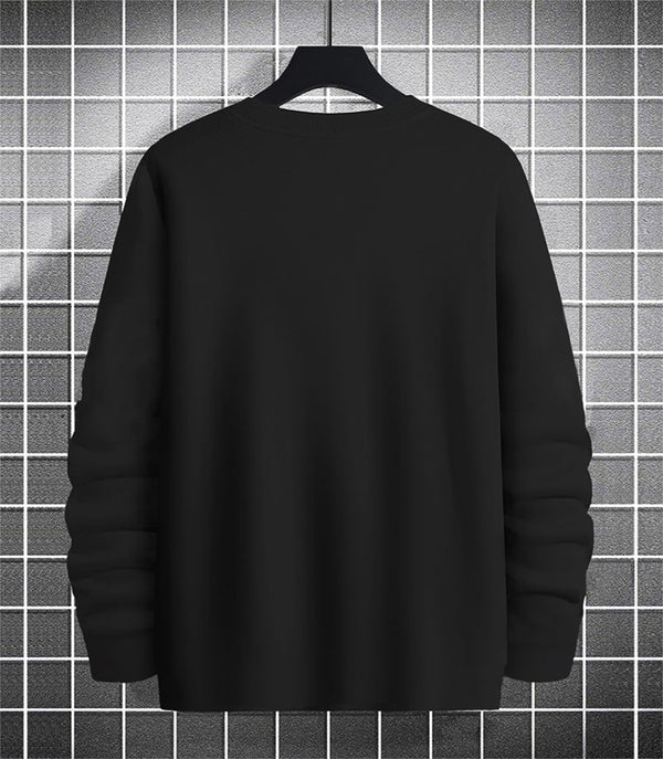 Black Believe Printed Long Sleeve T-Shirt