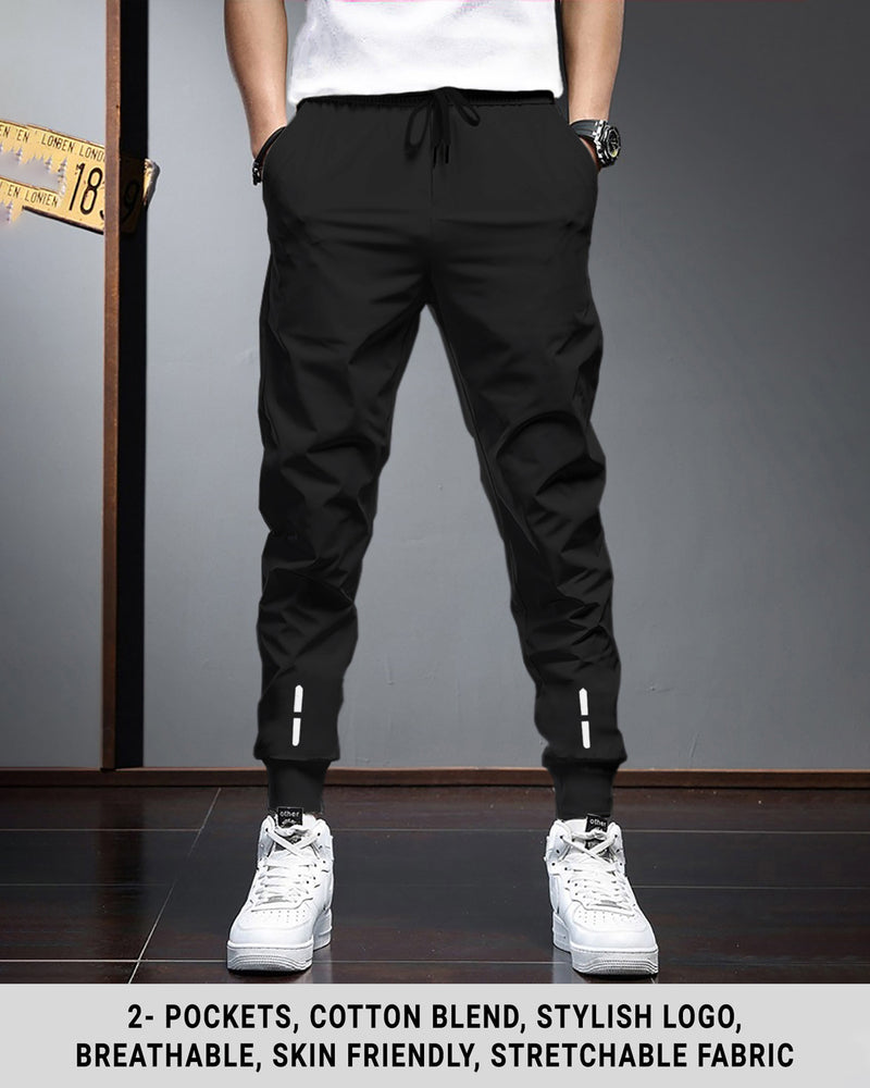 mens tracksuit WHITE-BLACK