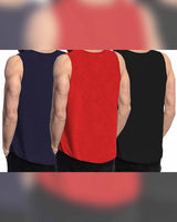 Men Vest  (Pack of 3)