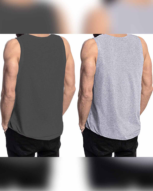 Men Tank Tops (Pack of 2)