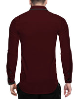 Men Regular Fit Solid Casual Shirt