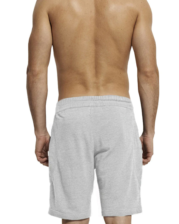 Printed Men Grey Regular Shorts