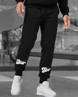 Men Cotton Sports Cuff Ankle Trackpants Combo (Pack of 2) | LightGrey | Black