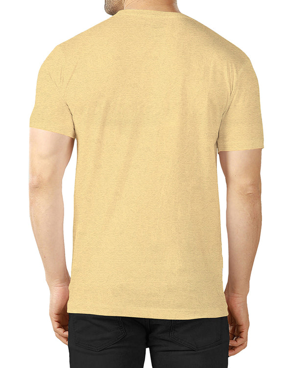 Half Sleeve Beige Colour T-Shirt