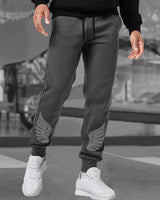 Men Cotton Sports Cuff Ankle Trackpants Combo (Pack of 2) | LightGrey | CharcoalBlack