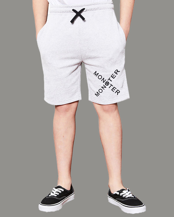 Kids Printed Boxer for Grey Colour