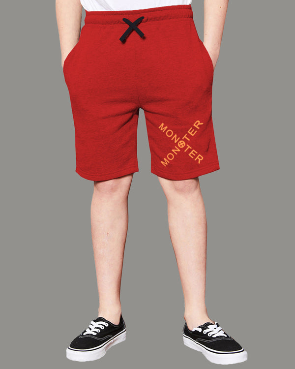 Boys Printed Boxer (Pack of 1) / Red