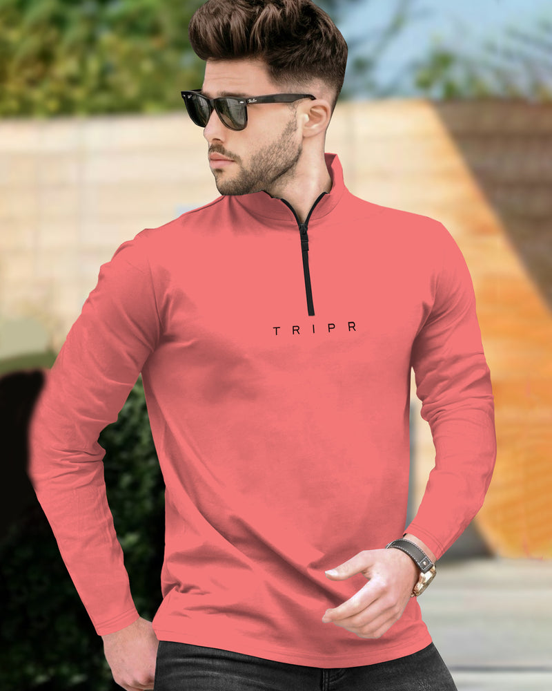 mens tracksuit PINK-BLACK