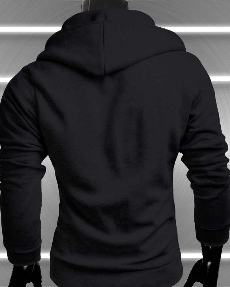 Black Full Sleeves Mens Zipper Jacket, Size : All sizes, Pattern : Plain at  Rs 1,099 / pieces in Pune