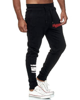 Men Printed Jogger / Black