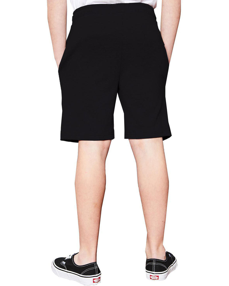 Boys Abstract Printed Black Short