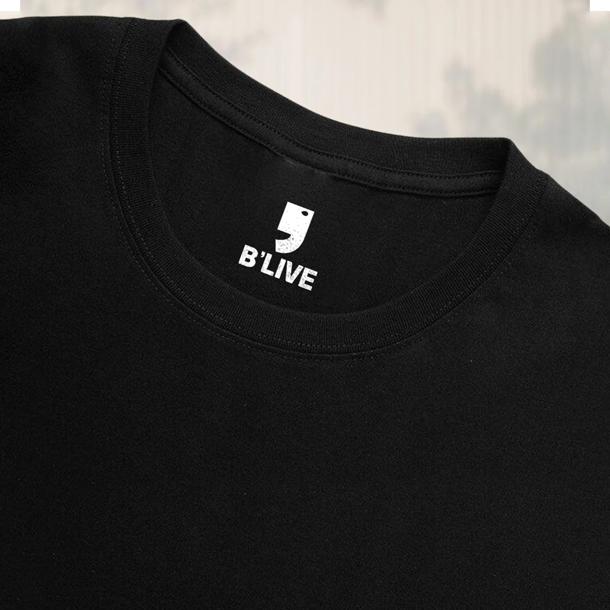 Men’s Oversized Graphic Printed T-Shirt Black