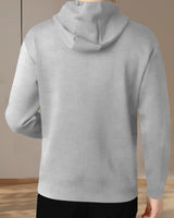 Men Plain Full Sleeve Hooded Zip T-shirt - 3 Variants