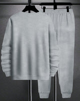 Mens Tracksuit - Full Sleeve Grey t-shirt / Grey Trackpant