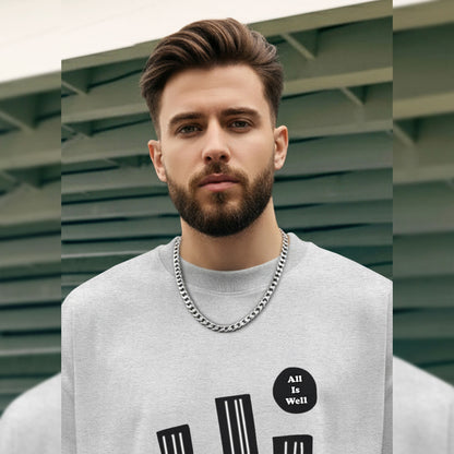 Mens Loose Fit Baggy T-shirt Grey