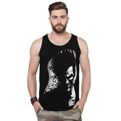 Men Sleeveless Printed Vest with 17 Variants