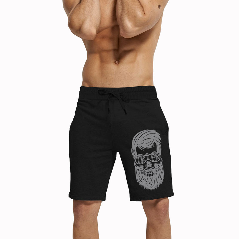 mens short-BLACK