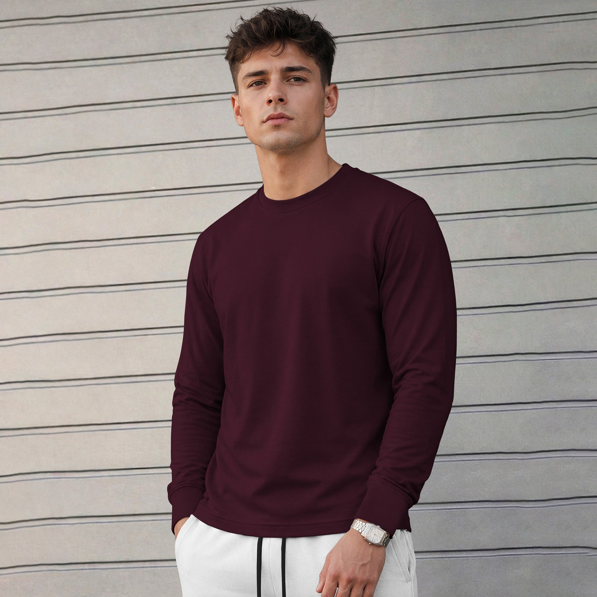 Maroon T-shirts For Men